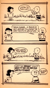 Peanuts por Charles Schulz (circa 1955)